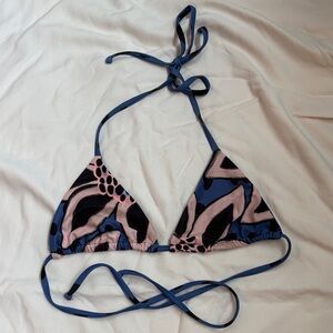 Mara Hoffman printed bikini top